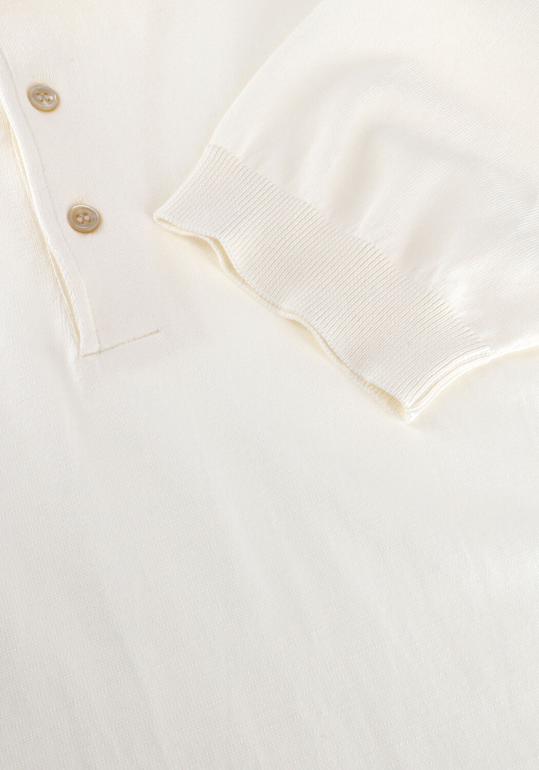 Ecru FILIPPO DE LAURENTIIS Polo POLO MC PARAMONTURA - large