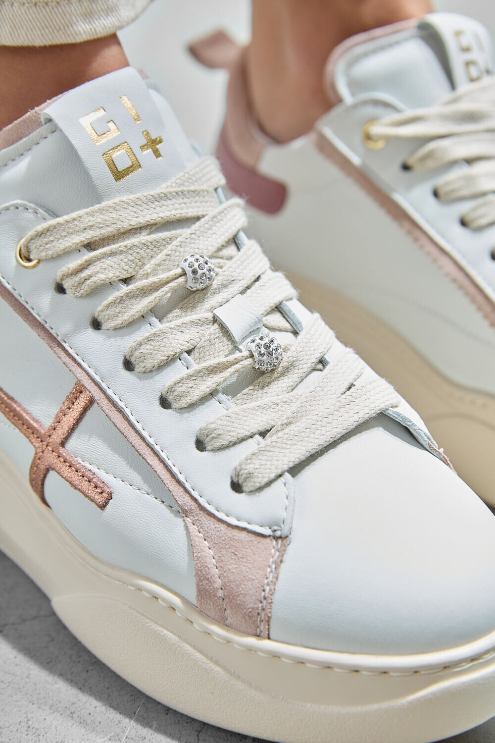 Witte GIO+ Lage sneakers GIADA - large