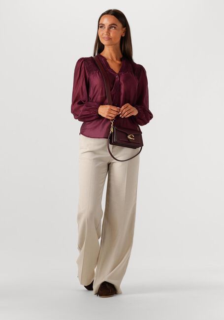 Bordeaux CO'COUTURE Blouses TAFFY SMOCK V-SHIRT - large