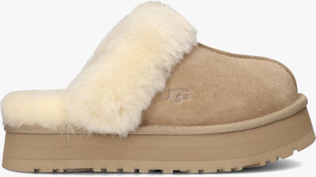 beige ugg pantoffels w disquette - Main Image