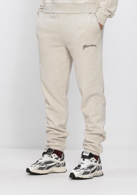 Grijze FLANEUR Joggingbroek SIGNATURE SWEATPANTS - large