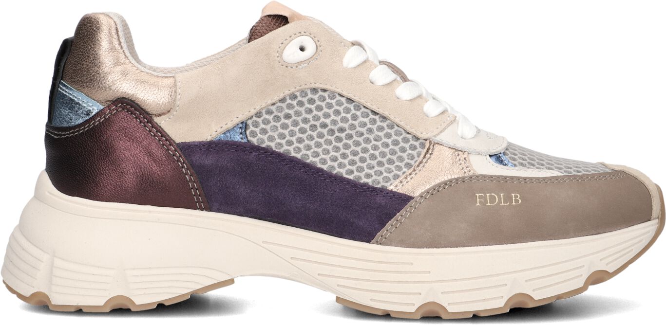 Fred de la Bretoniere Lage Sneakers Dames Mariola Luna, Maat: 38, Materiaal: Suède, Kleur: Beige