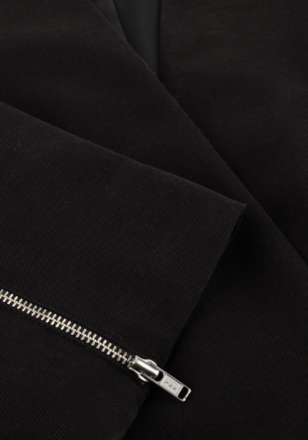 Zwarte DANTE6 Teddy jas LONZA PLEATED BOMBER JACKET - large