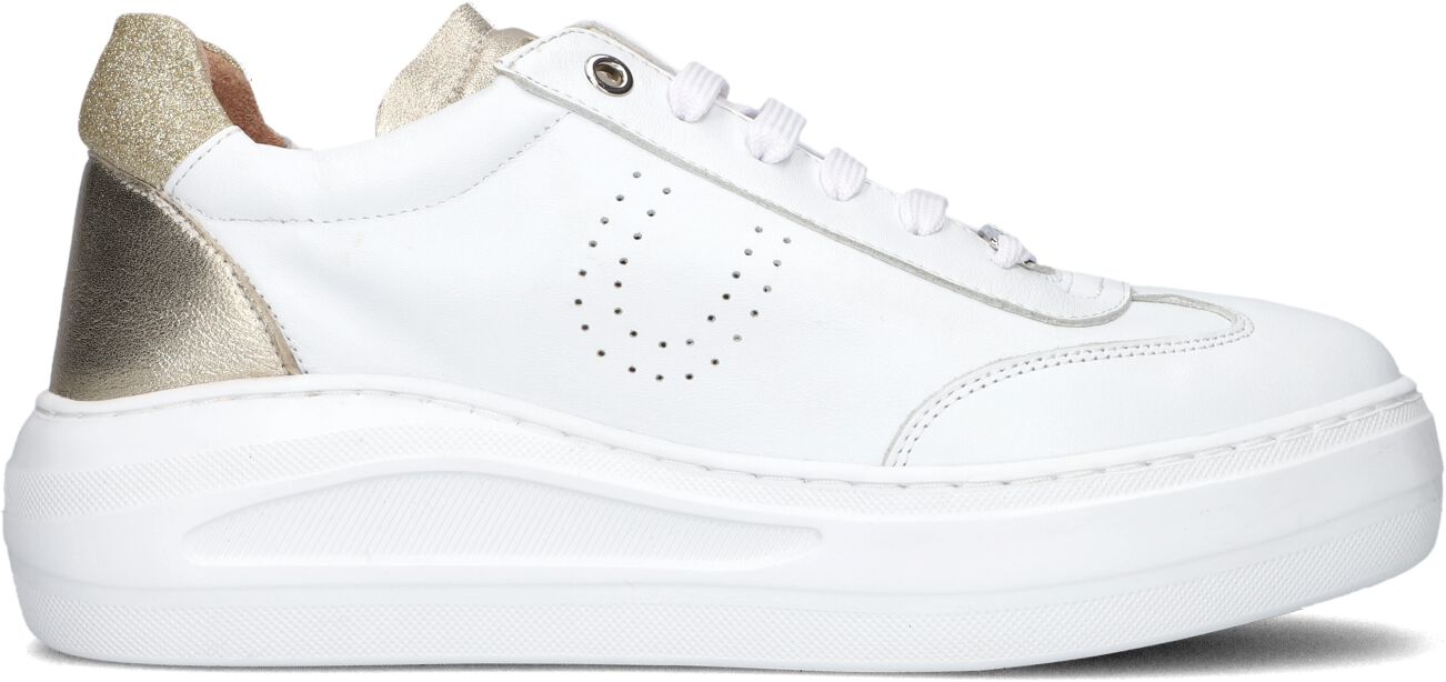 Unisa Lage Sneakers Dames Fraile, Maat: 37, Materiaal: Leer, Kleur: Wit