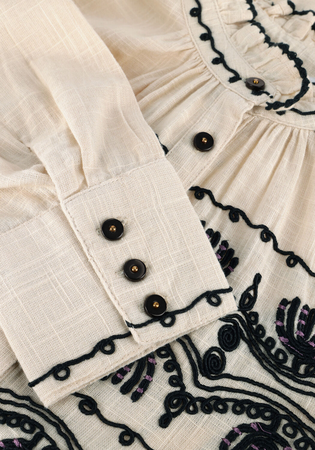 Ecru ANTIK BATIK Blouses NELLY BLOUSE - large