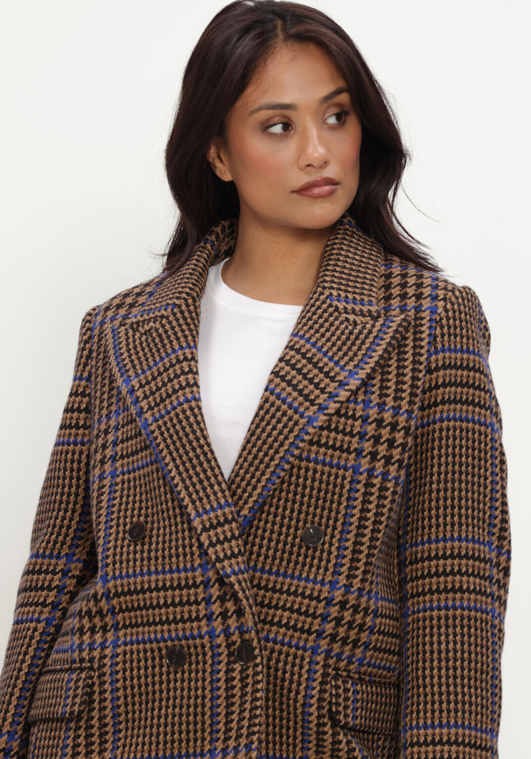 Bruine CLOSED Blazer FITTED DOUBLEBREASTED BLAZER - large