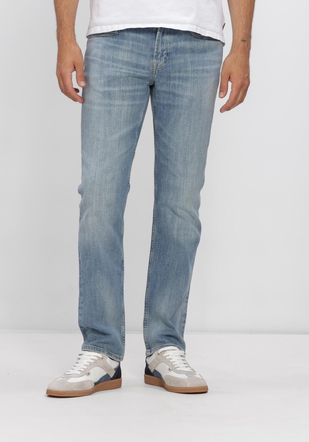 7 For All Mankind 7 for all Mankind Straight Leg Jeans Heren The Straight 32" Steelwater