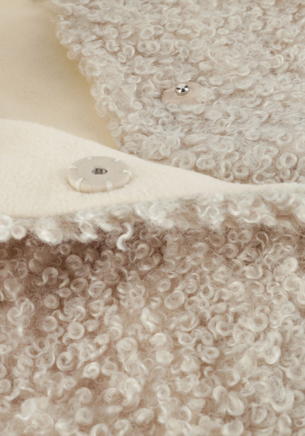 Ecru KNIT-TED Gilet JOSHIE - large