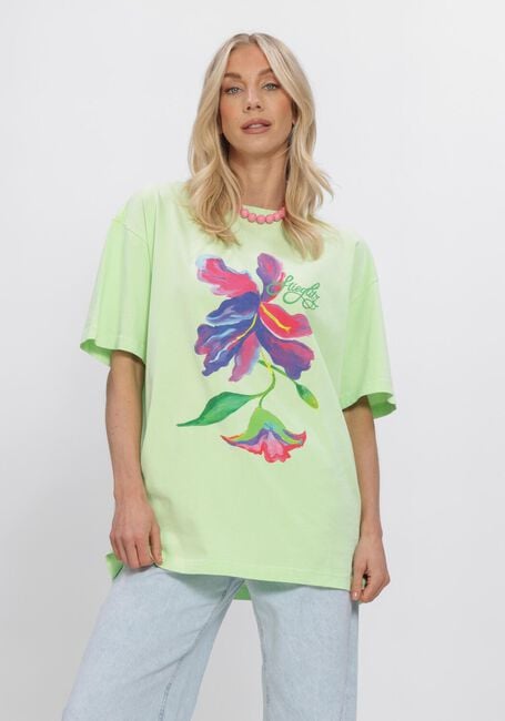 Groene STIEGLITZ Tops & T-shirts PHILO OVERSIZED T SHIRT - large