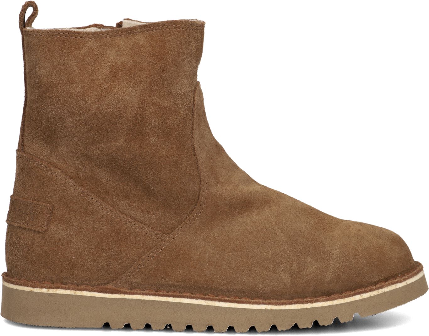 Ayana Enkelboots Dames 2427, Maat: 35, Materiaal: Suède, Kleur: Cognac