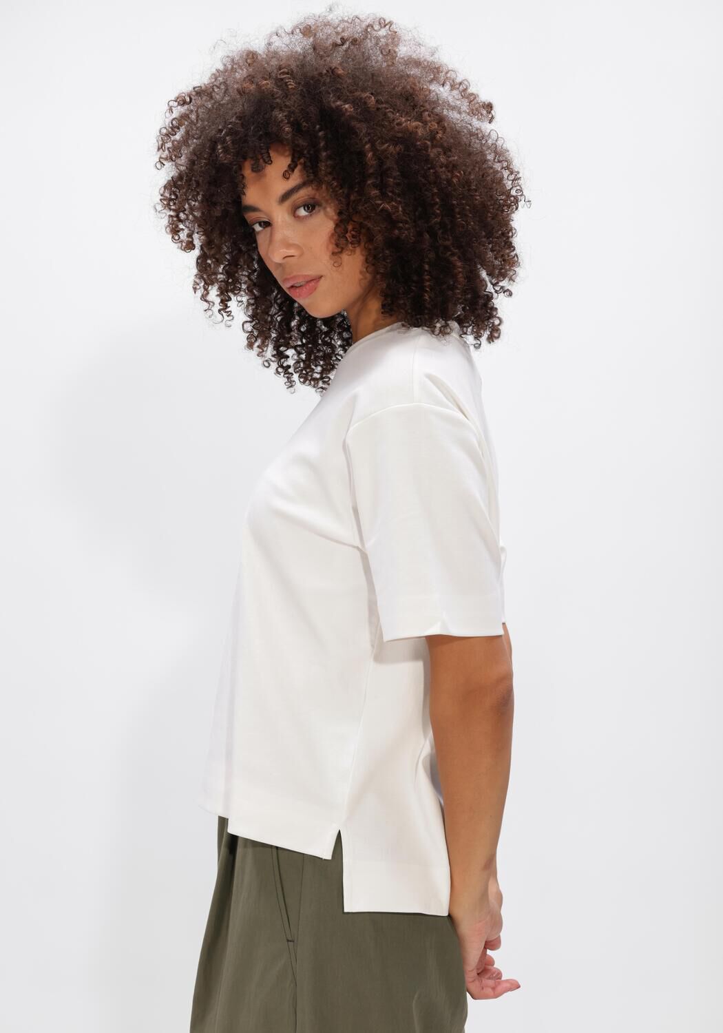 Gebroken wit MAX MARA T-shirt MULTI - large