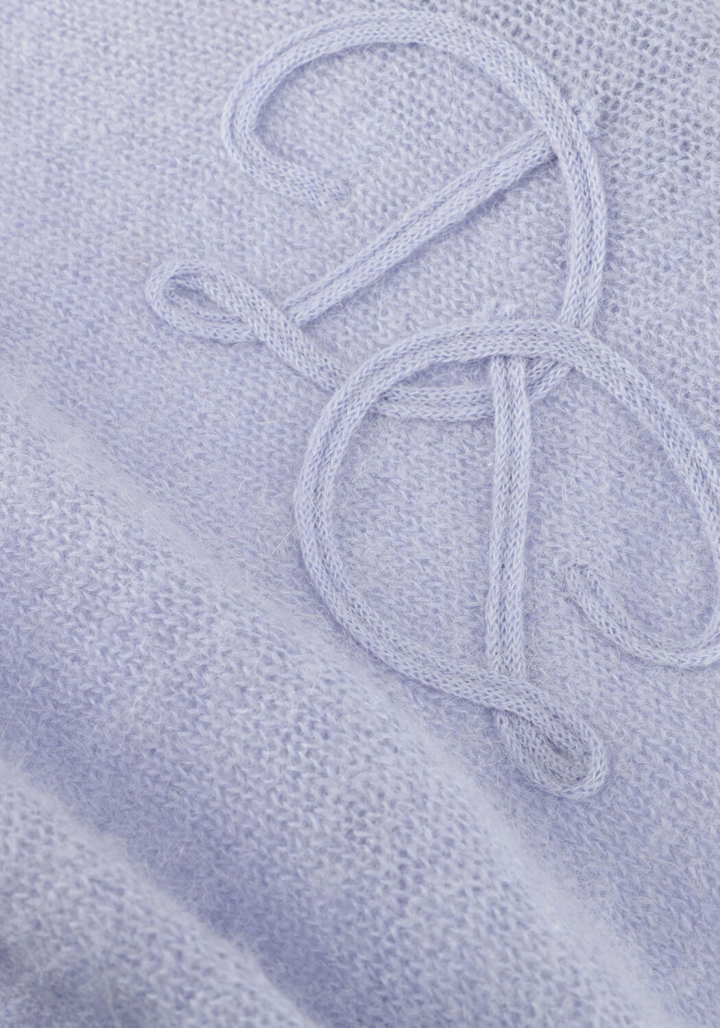 Blauwe DANTE6 Sweater MONTRE MONOGRAM SWEATER - large