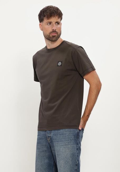 Grijze STONE ISLAND T-shirt SS T-SHIRT S0013 - large