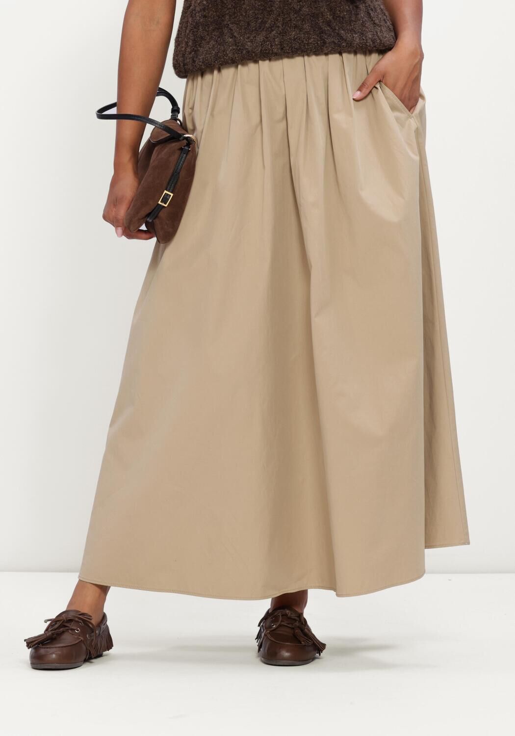 Creme MAX MARA Maxirok WKDAGUZZE - large