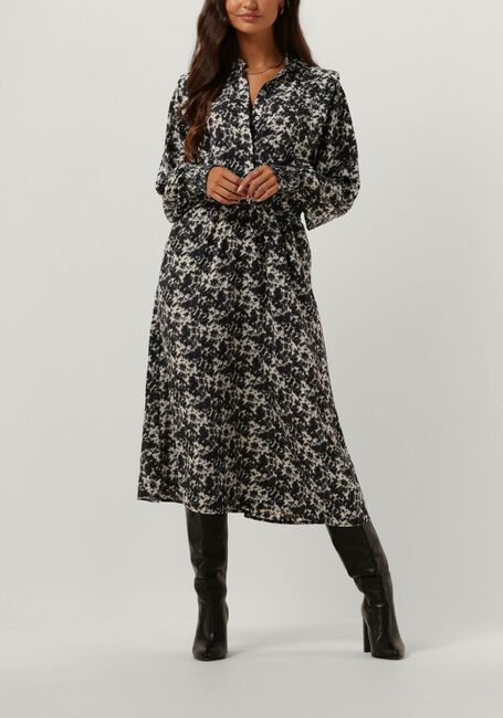 Grijze CO'COUTURE Midi jurk BAILA WING SHIRT DRESS - large