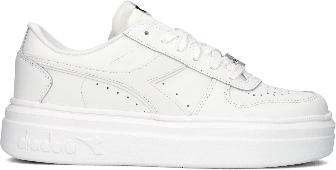Diadora Lage Sneakers Dames Magic Bold Dames, Maat: 37, Materiaal: Leatherlook, Kleur: Wit