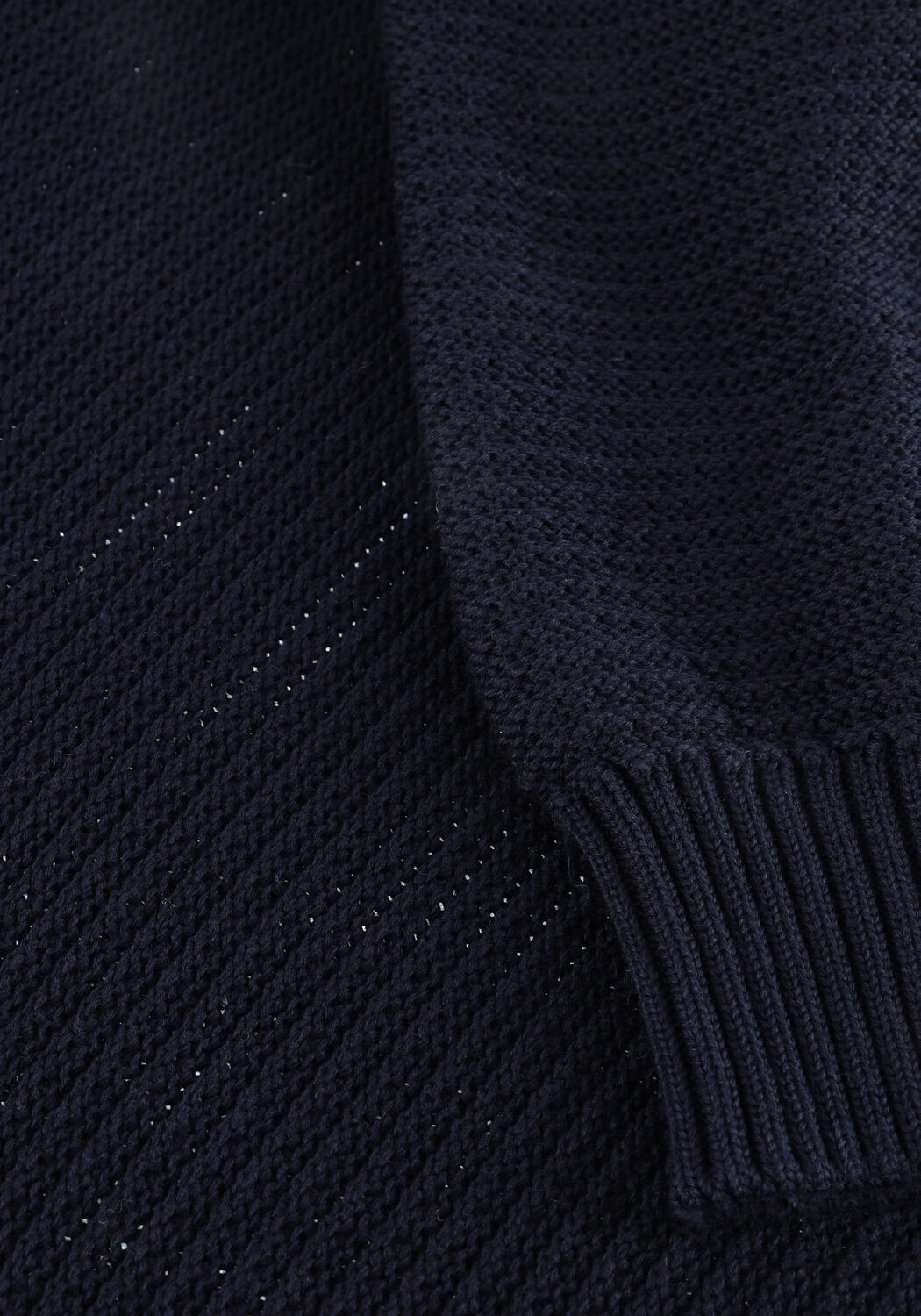 Donkerblauwe STONE ISLAND Trui CREW NECK S00FA - large