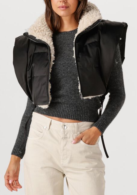 Zwarte MARANT ETOILE Gilet HOODIALI-GC 25AGI0010FD - large