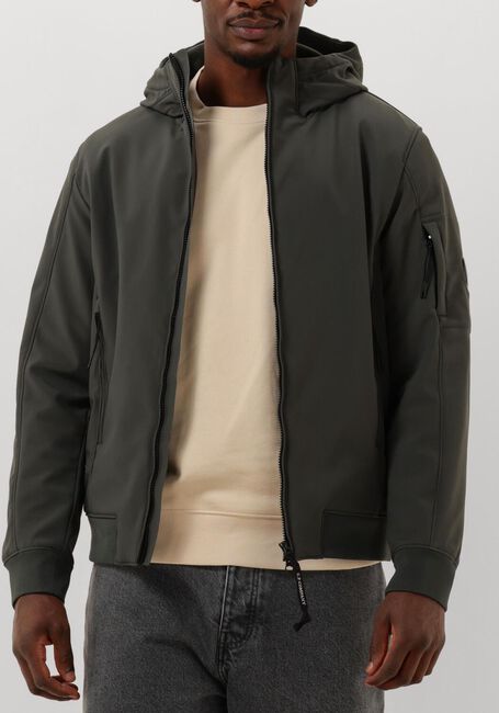 Donkergrijze CP COMPANY Jack OUTERWEAR MEDIUM JACKET IN CP SHELL R - large