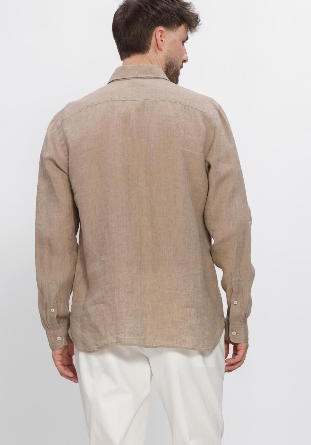 Taupe XACUS Casual overhemd 11297 422ML - large