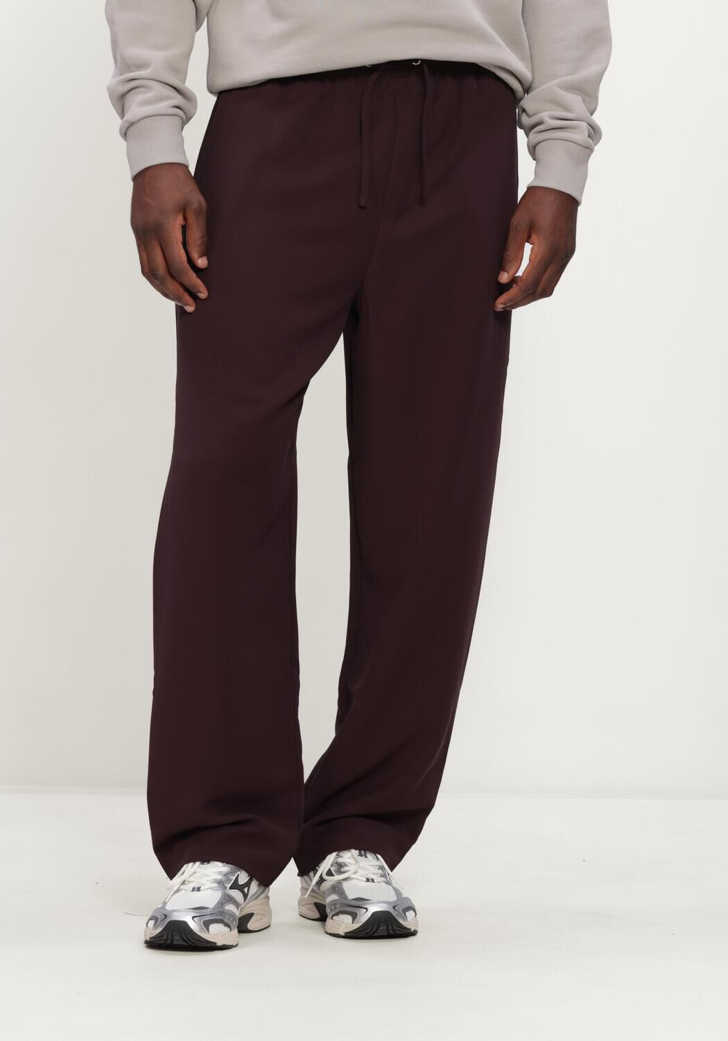 Bordeaux NEW AMSTERDAM SURF ASSOCIATION Wijde broek WORK TROUSERS - large