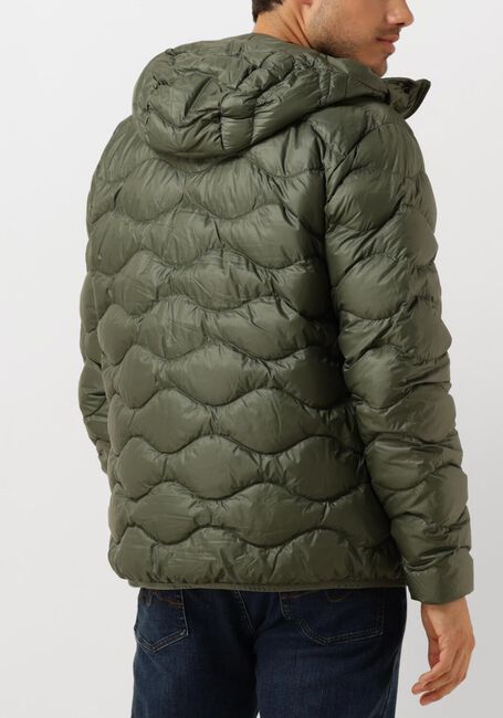 Groene PEAK PERFORMANCE Gewatteerde jas M HELIUM DOWN HOOD JACKET - large