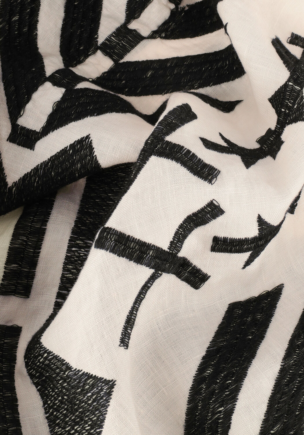 Ecru GREEK ARCHAIC KORI Midi jurk 230085 - large