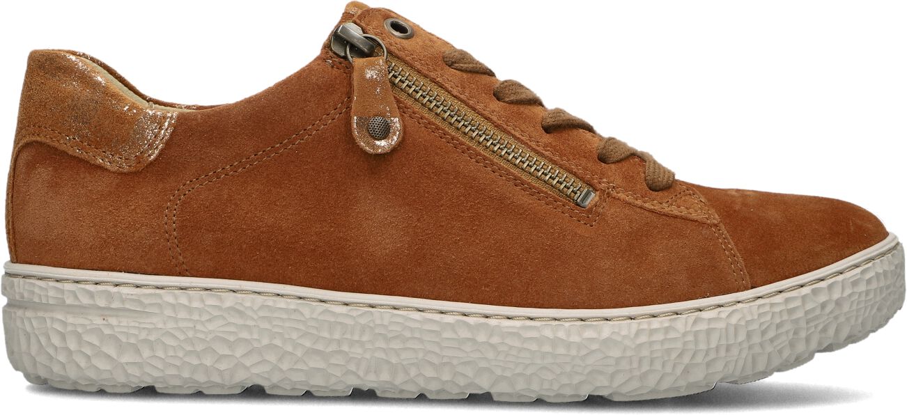 Hartjes Lage Sneakers Dames 162.1417 Phil, Maat: 39,5, Materiaal: Suède, Kleur: Cognac