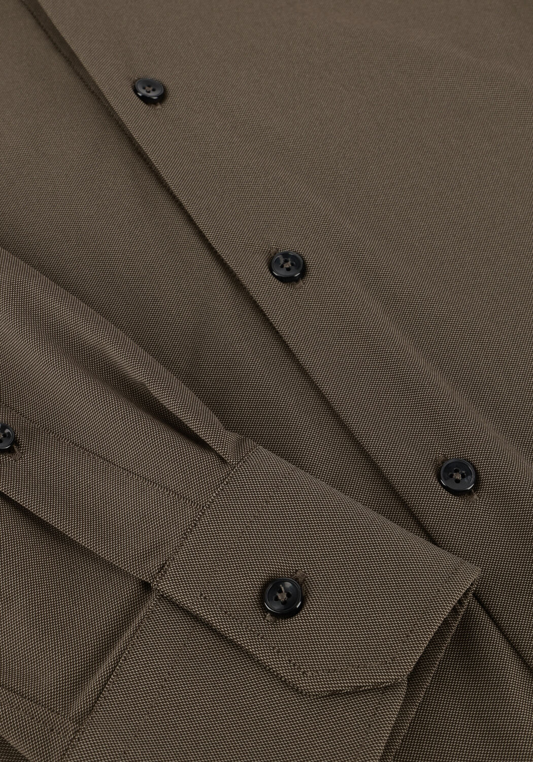 Olijf XACUS Klassieke overhemden ACTIVE SHIRT 520ML - large