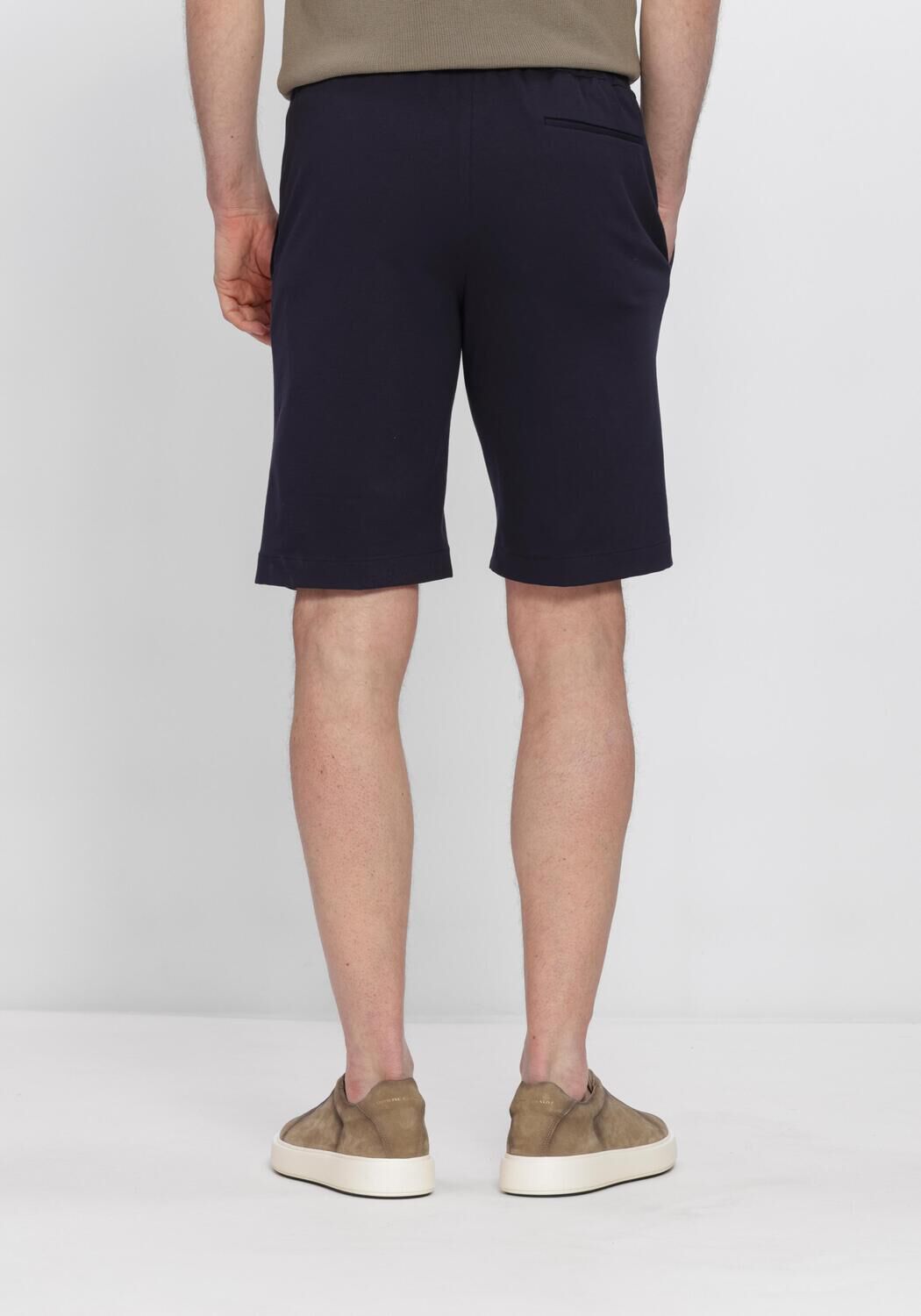 Blauwe BERWICH Korte broek SHORT SPIAGGIA GT1001X - large
