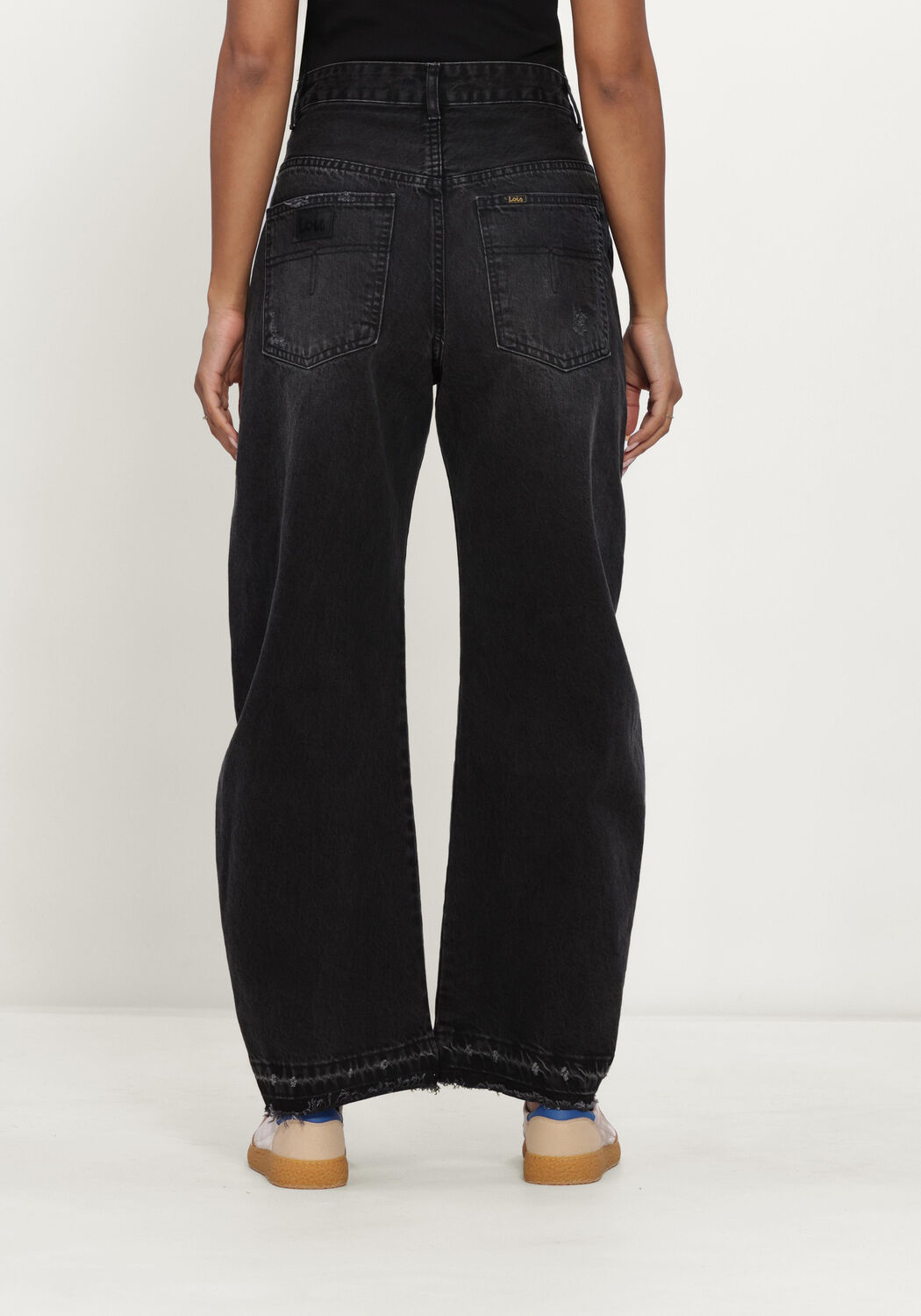 Zwarte LOIS JEANS Straight leg jeans DALI - large