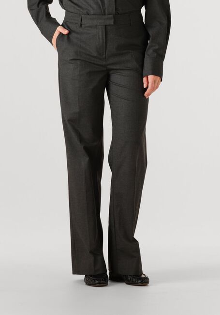 Donkergrijze HERSKIND Pantalon JACK LOW WAIST PANTS - large