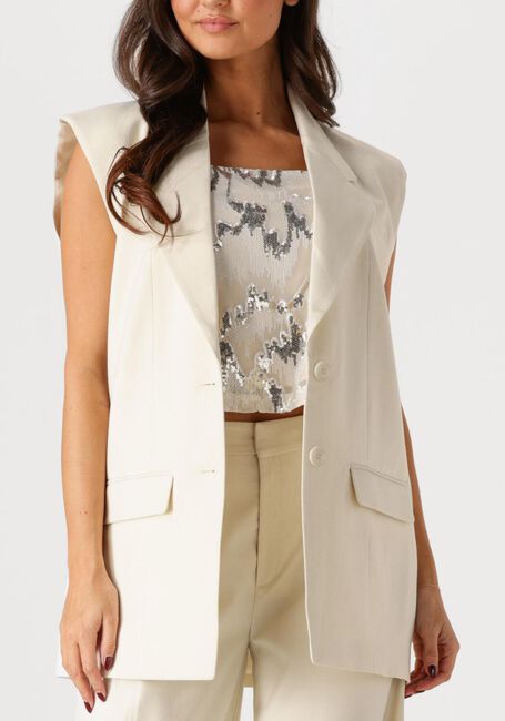 Ecru GESTUZ Gilet GZSEAVER SL WAISTCOAT - large