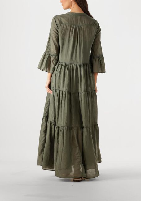 Olijf DEVOTION Maxi jurk OCEAN - large