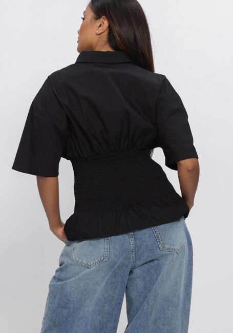 Zwarte STIEGLITZ Blouses KYLA SMOCKED BLOUSE - large