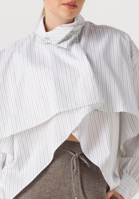 Witte MARGAUX LONNBERG Blouses BIRD CHEMISE - large