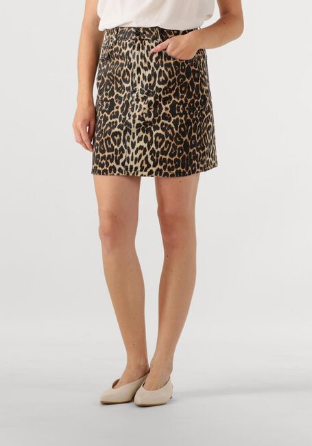 Beige CO'COUTURE Minirok LEOCC DENIM SKORT - large