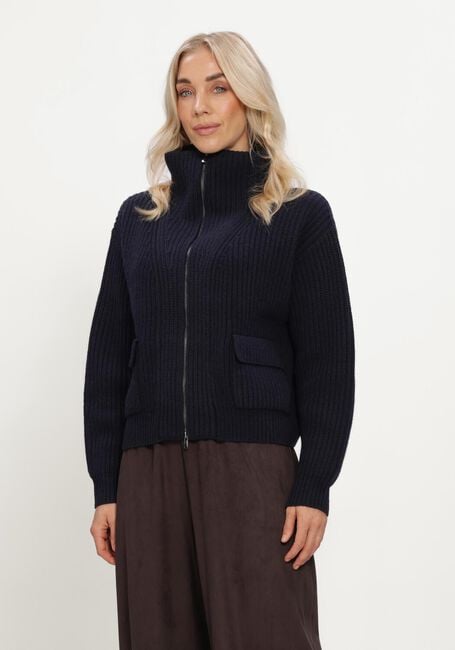Donkerblauwe FFC Trui ZIPPERJACKE GRETA - large