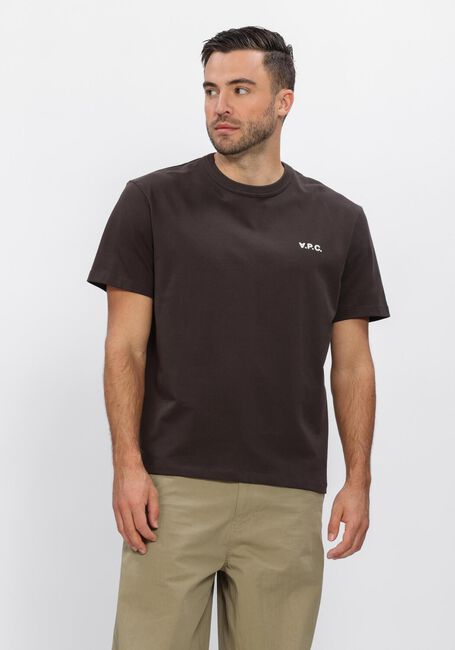 Bruine APC Polo T-SHIRT BOXY PETIT VPC - large