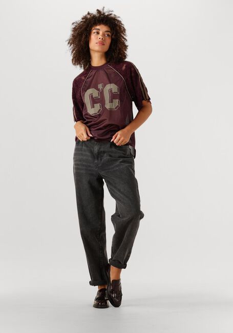 Bordeaux CO'COUTURE Top TREYCC LACE TEE - large