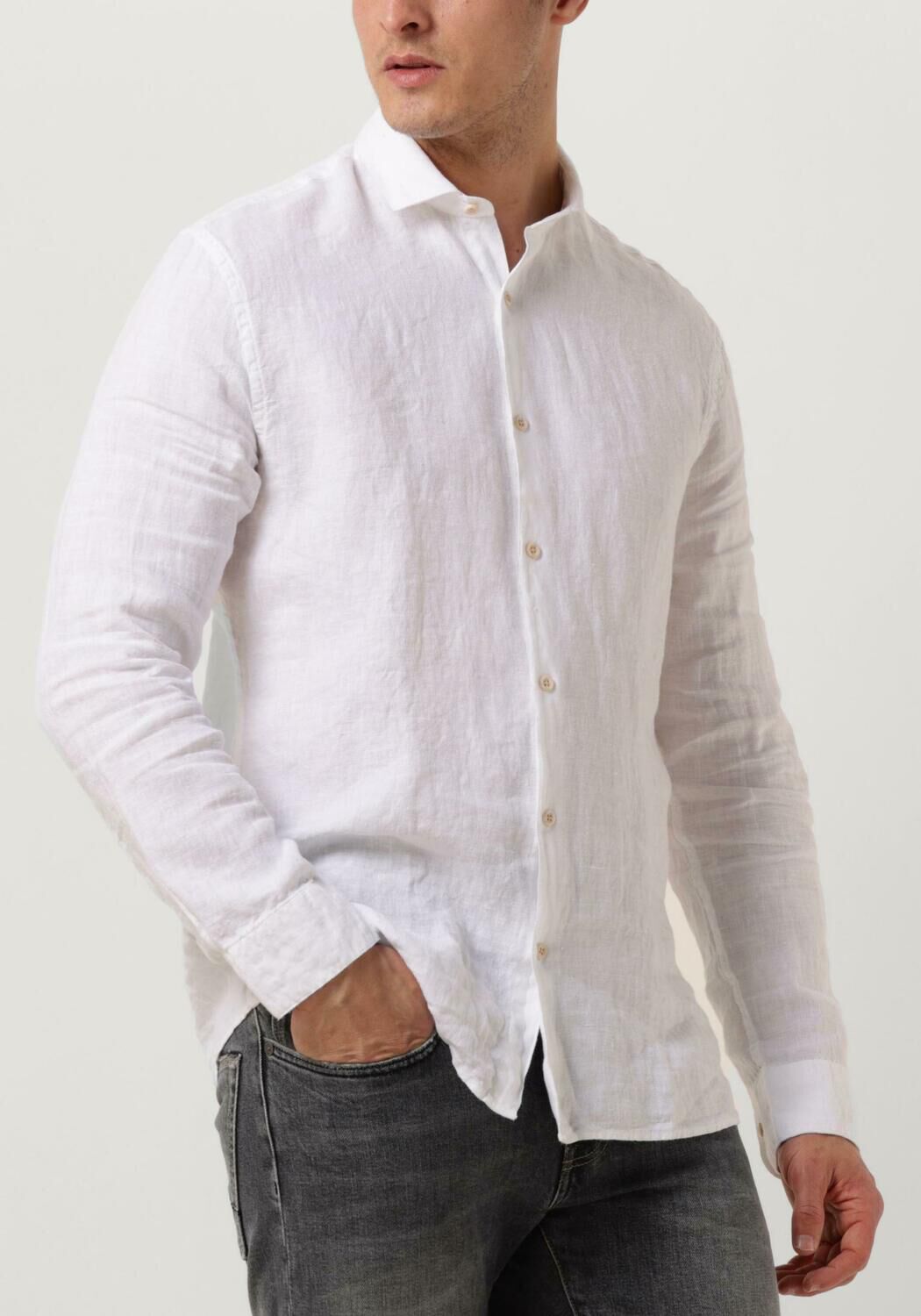 Witte THE GOODPEOPLE Casual overhemd SOHO Assem