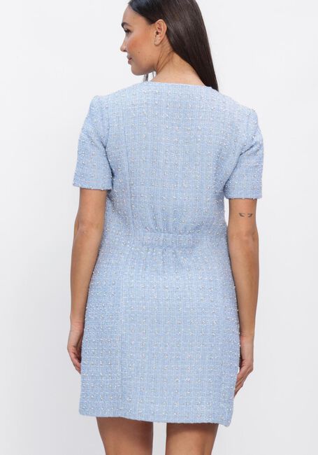 Lichtblauwe BRUUNS BAZAAR Mini jurk ATTALEABBZENNY DRESS - large