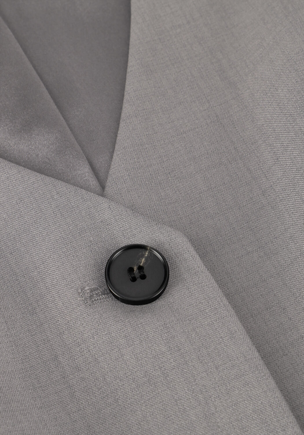 Donkergrijze CO'COUTURE Gilet LIANE FRILL TAILOR VEST - large