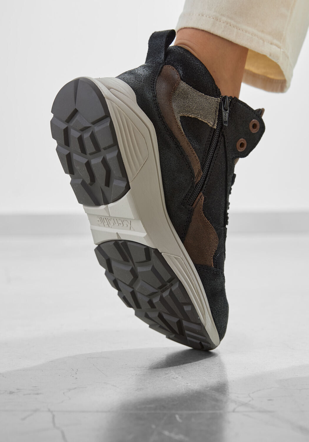 Zwarte XSENSIBLE Hoge sneakers SUE G HOGE SNEAKER - large