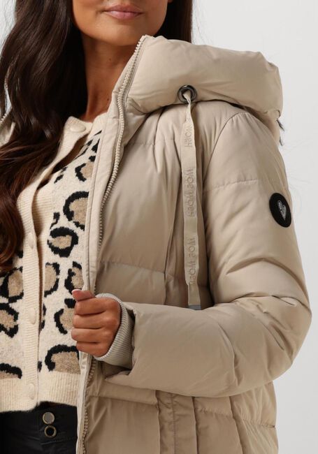 Beige MOS MOSH Gewatteerde jas NOVA SQUARE DOWN COAT - large