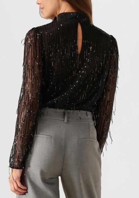 Zwarte SECOND FEMALE Blouses TASSEL BLOUSE - large