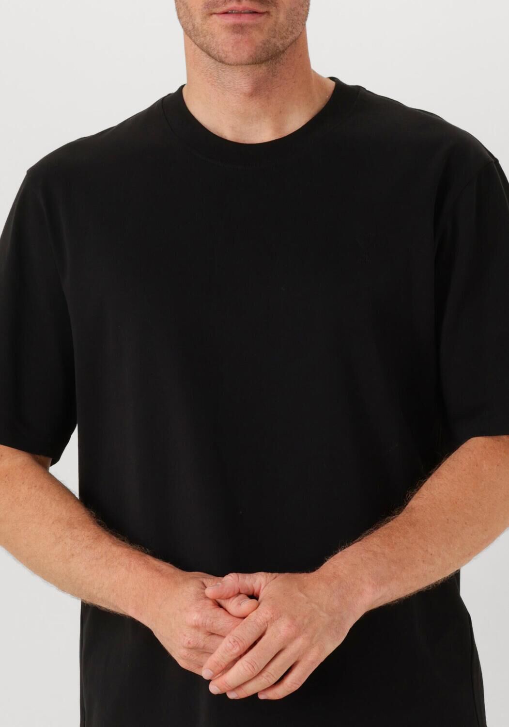 Zwarte AMI PARIS T-shirt TSHIRT ADC - large