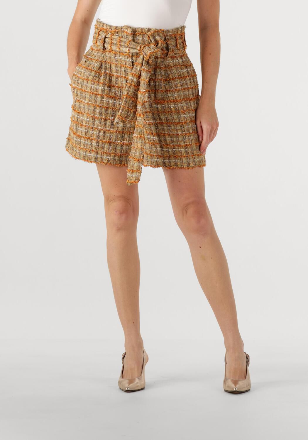 Amaya Amsterdam Korte Broek Dames Eden Short, Maat: L, Kleur: Oranje afbeelding 1