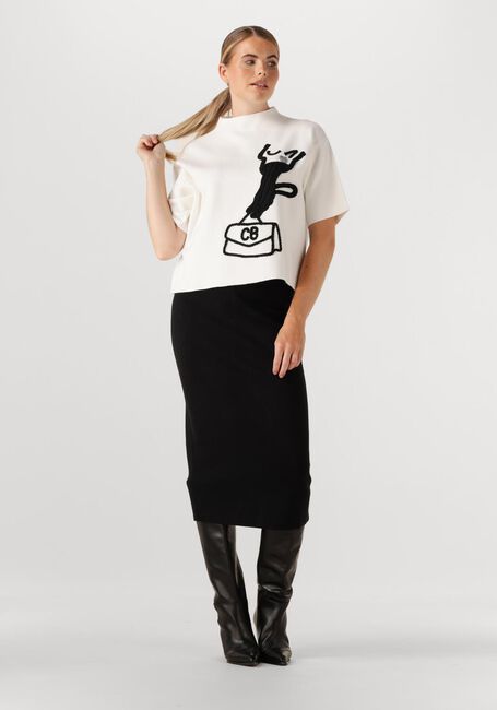 Zwarte CAROLINE BISS Midirok 4745 - large
