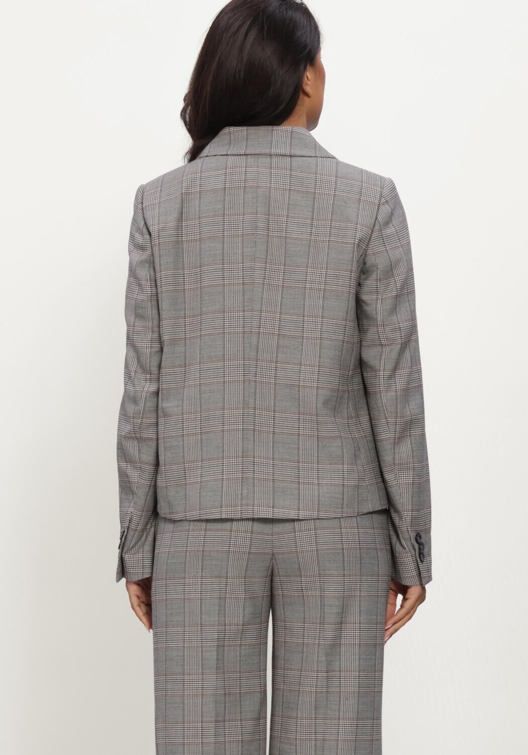 Grijze LUISA CERANO Jack KARO-BLAZER AUS WOLL-MIX - large